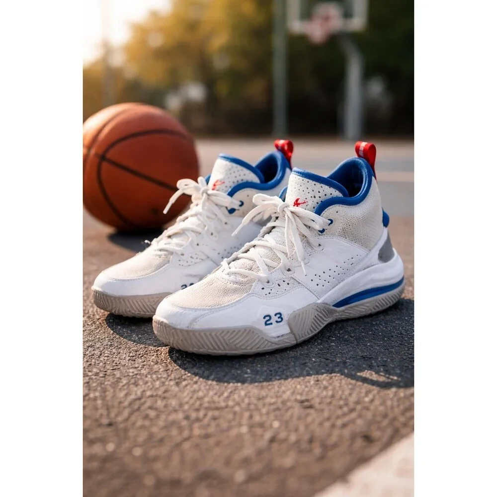 Jordan Why Not Zer0.5 GS White Blue Red Youth 6Y Basketball Shoes DQ8398-101